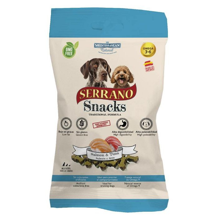 Serrano Snacks Salmon & Tuna losos poslastica za pse 100g
