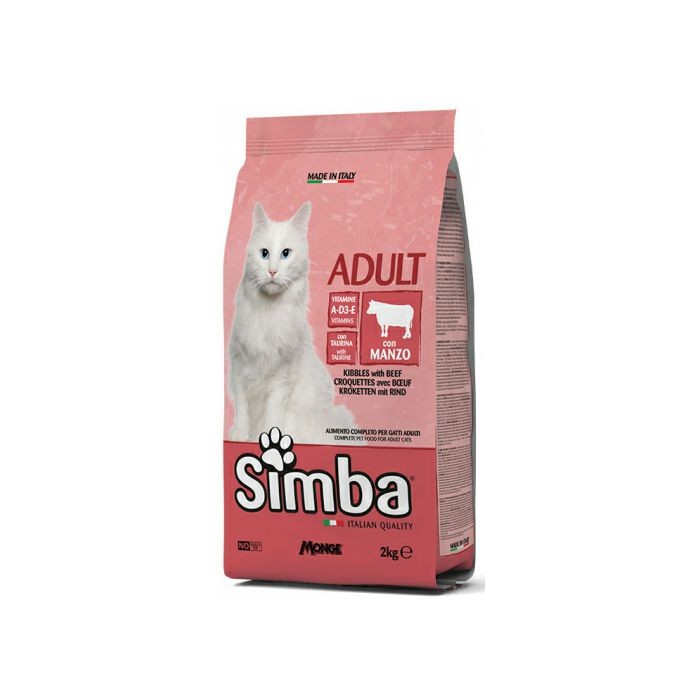 Simba Adult Manzo kroketi govedina hrana za mačke 2 kg
