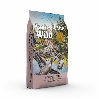Taste of the Wid Lowland Creek patka i prepelica hrana za mačke 2 kg