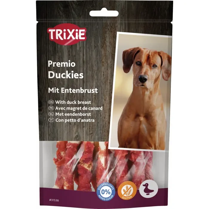 Trixie Premio Duckies kalcijum kosti sa patkom poslastica za pse 100g
