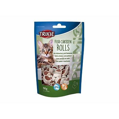 Trixie Premio Fish Chicken Rolls piletina poslastica za mačke 50g