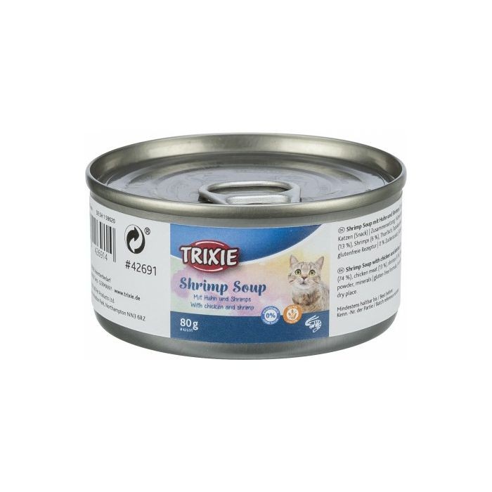 Trixie Shrimp Soup supa piletina i škampi hrana za mačke 80 g