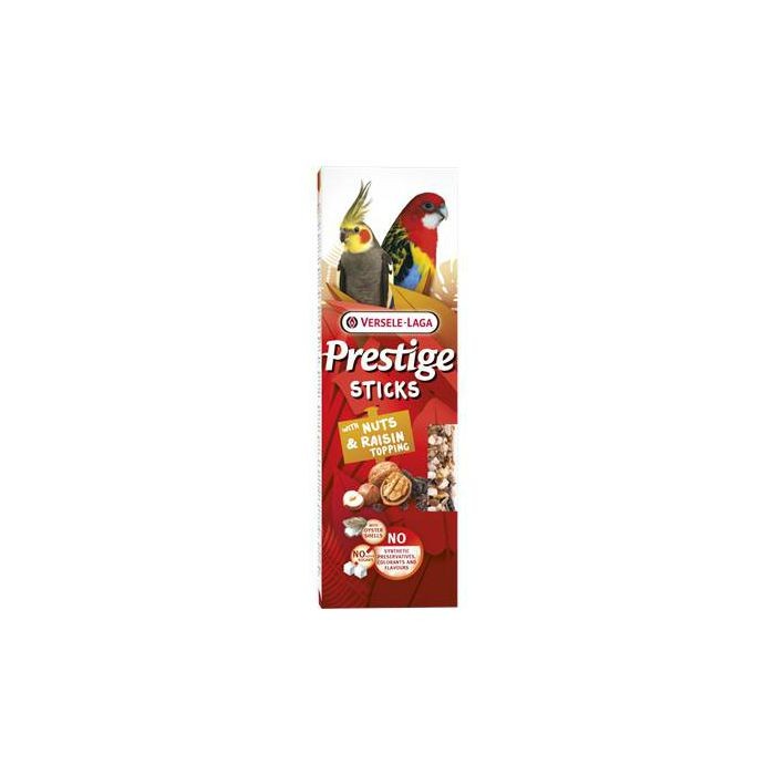 Versele-Laga Prestige Sticks morašasti plodovi i voće poslastica u stiku za velike papagaje 2 x 70g
