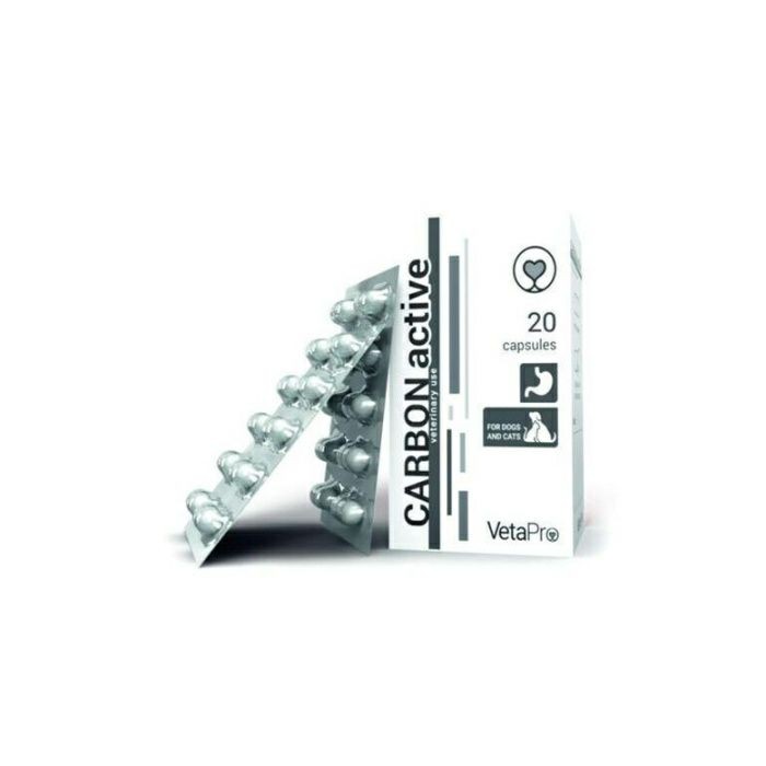 VetaPro Carbon Active 20 kapsula