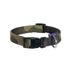 Croci Bobby ogrlica za pse 25mm x 42-70cm L army