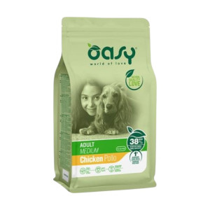 OASY Adult Medium Chicken / piletina hrana za odrasle srednje pse 12kg