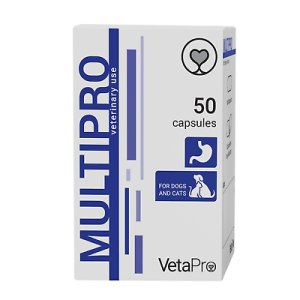 VetaPro MultiPro probiotik za pse i mačke 50 kapsula