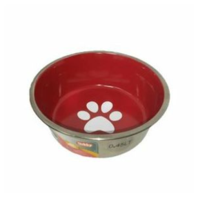Nobby heavy paw posuda za pse 13,5cm 450ml crvena