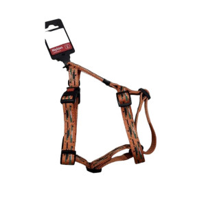 Karlie prsnik za psa 35-50cm narandzasti sa dezenom S