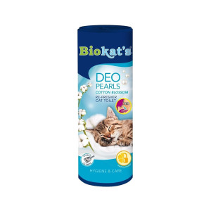 Biokat`s Deo Pearls Cotton puder za posip za mačke 700g