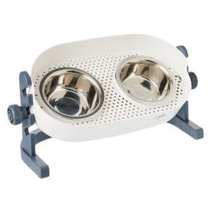 All for Paws dupla posuda za mačke S 44x26x19cm 200ml