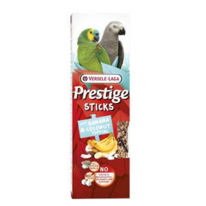 Versele-Laga Prestige Sticks banana i kokos poslastica u stiku za velike papagaje 2 x 70g