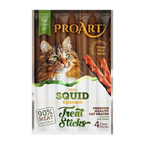 Pro Art Treat Sticks lignja poslastica štapići za mačke 4x85g