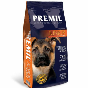 PREMIL JUNIOR piletina, puretina i riža hrana za pse 2 kg
