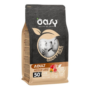 OASY Adult Medium / Large grain free - janjetina hrana bez žitarica hrana za pse 2,5kg