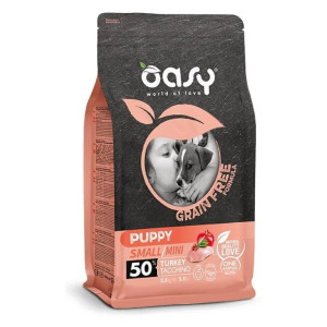 OASY Puppy Small / Mini grain free - puretina hrana bez žitarica za štenad 800g
