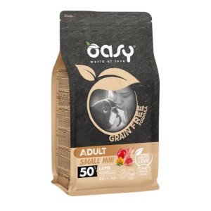 OASY Adult Small / Mini grain free - janjetina hrana bez žitarica za pse 800g