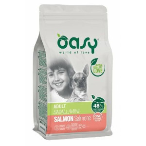 OASY One Protein Adult Small / Mini Salmon - losos monoproteinska suha hrana za pse 2,5kg