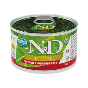 N&D Prime Chicken & Pomegranate / piletina i nar hrana za pse 140 g