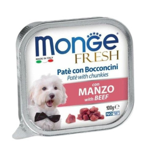 Monge Fresh Paté pašteta govedina hrana za pse 100 g