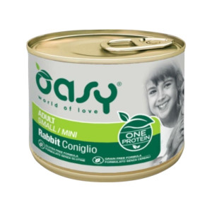 OASY Adult Small-Mini One Protein Rabbit - zec monoproteinska hrana za pse 200g