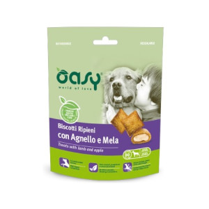 OASY Biscotti Ripeni - keksi s janjetinom i jabukom poslastica za pse 80g