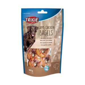 Trixie Lamb Chicken Bagels jajnetina i piletina poslastica za pse 100g