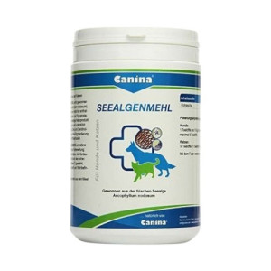 CANINA Seealgenmehl - brašno morskih algi prah kao potpora metabolizmu kože za pse i mačke 250g