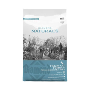 Diamond Naturals Chicken & Rice - piletina i riža suha hrana za izbirljive mačke 1kg