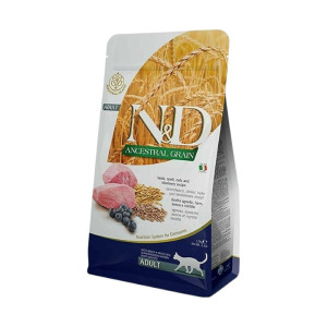 N&D Adult Ancestral Grain / janjetina hrana za mačke 300 g