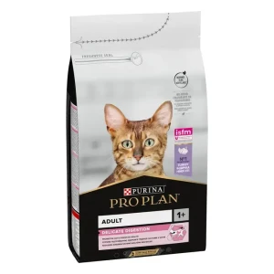 PRO PLAN® DELICATE DIGESTION, bogata puretinom, suha hrana za mačke 400g