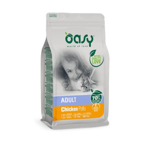 OASY Adult Chicken - piletina suha hrana za mačke 300g