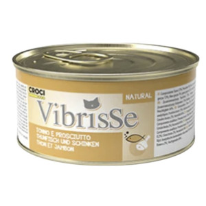 Croci Vibrisse Natural - tuna i pileća šunka hrana za mačke 70g