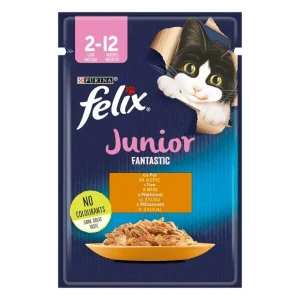 FELIX® JUNIOR sa piletinom u želeu hrana za mačiće 85g