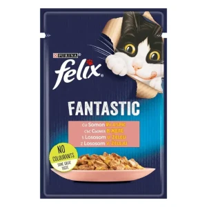 FELIX® FANTASTIC sa lososom u želeu hrana za mačke 85g