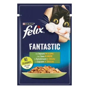 FELIX® FANTASTIC sa zečetinom u želeu hrana za mačke 85g