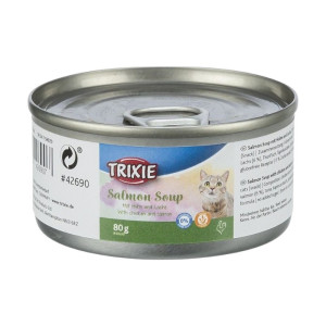 Trixie Salmon Soup - supa piletina i losos hrana za mačke 80g