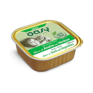 OASY Paté Adult Duck Vege - patka sa povrćem pašteta za mačke 100g