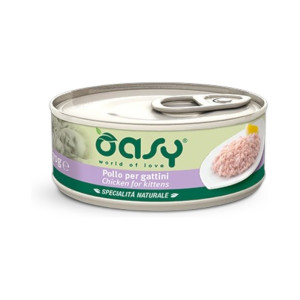 OASY Natural Kittens Chicken - piletina i jaja hrana za mačiće 150g