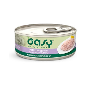 OASY Natural Kittens Chicken - piletina i jaja hrana za mačiće 70g