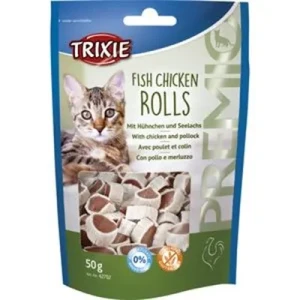 Trixie Premio Fish Chicken Rolls piletina poslastica za mačke 50g