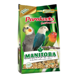 Manitoba Parakeets best premium - hrana za srednje papige 1kg