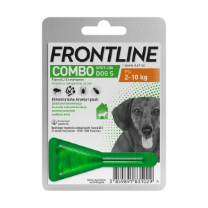 FRONTLINE Combo® Spot-On S / zaštita protiv buha i krpelja za pse 2-10kg, 1 pipeta