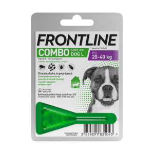 FRONTLINE Combo® Spot-On L / zaštita protiv buha i krpelja za pse 20-40kg, 1 pipeta