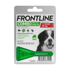 FRONTLINE Combo® Spot-On XL / zaštita protiv buha i krpelja za pse 40-60kg, 1 pipeta
