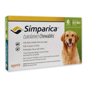 Zoetis Simparica 80mg zaštita za pse težine 20-40kg / 1 tableta