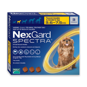 NEXGARD Spectra S zaštita od nametnika za pse težine 3,5-7,5kg / 1 poslastica
