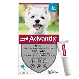 ADVANTIX® S spot-on zaštita za pse težine 4-10kg / 1 pipeta