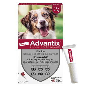 ADVANTIX® M spot-on zaštita za pse težine 10-25kg / 1 pipeta