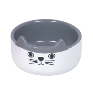 Nobby Cat Face keramička posuda za mačke 13x4cm